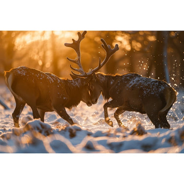 Stag Deer Painting